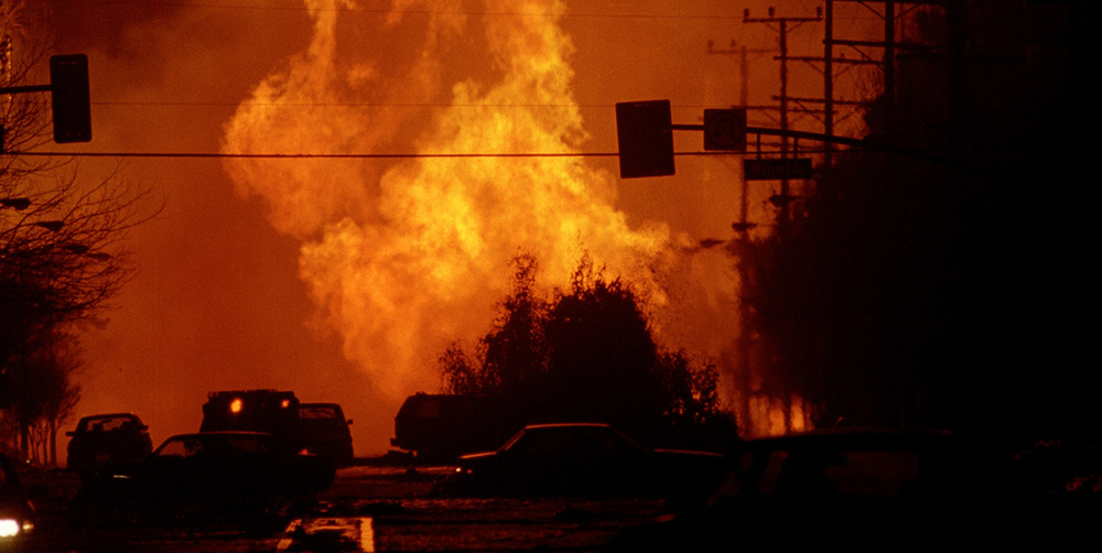 FIRE following EARTHQUAKE